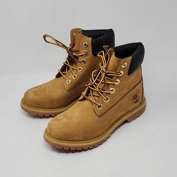 Timberland 6" Waterproof Women's Boots Wheat Color Size 7